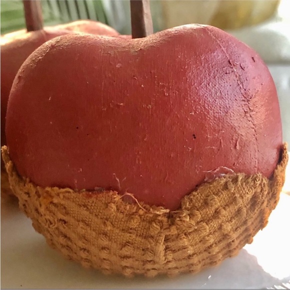 Last ones! NIP 3) Faux Halloween Candy Apples - Picture 2 of 5